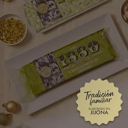 1880 ▫️ Turrón Cremoso de Pistácio – Qualidade Suprema – Tableta de 230 g 6