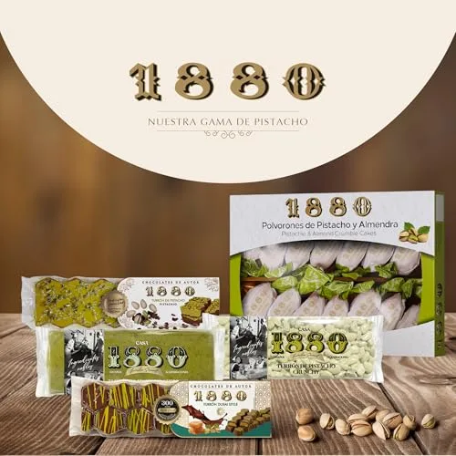 1880 ▫️ Turrón Cremoso de Pistácio – Qualidade Suprema – Tableta de 230 g 7
