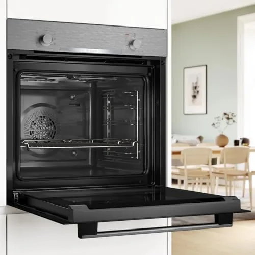 Bosch ▫️ Forno, Série 2, 5 modos de aquecimento, preto, HBA510BR4 4