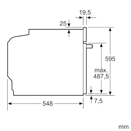 Bosch ▫️ Forno, Série 2, 5 modos de aquecimento, preto, HBA510BR4 5