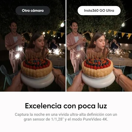 Insta360 ▫️ GO Ultra Pack de Ciclismo Profissional - Pequena câmara 4K mãos-livres, leve e portátil, excelente desempenho em condições de pouca luz, montagem versátil, FlowState, 200 min de autonomia da bateria, à prova de água até 10 metros 4