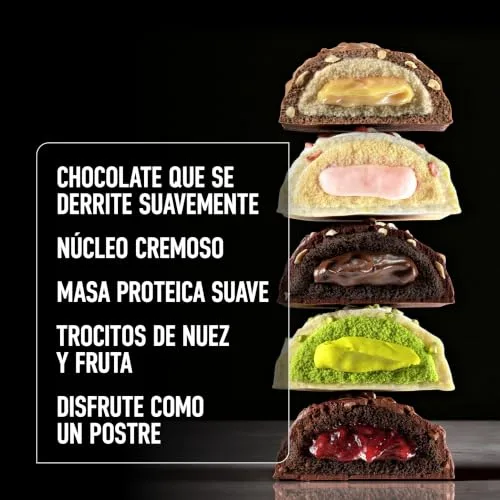 ESN ▫️ Designer Bar Box, Bolacha escura com chocolate branco, 12 x 45 g 4