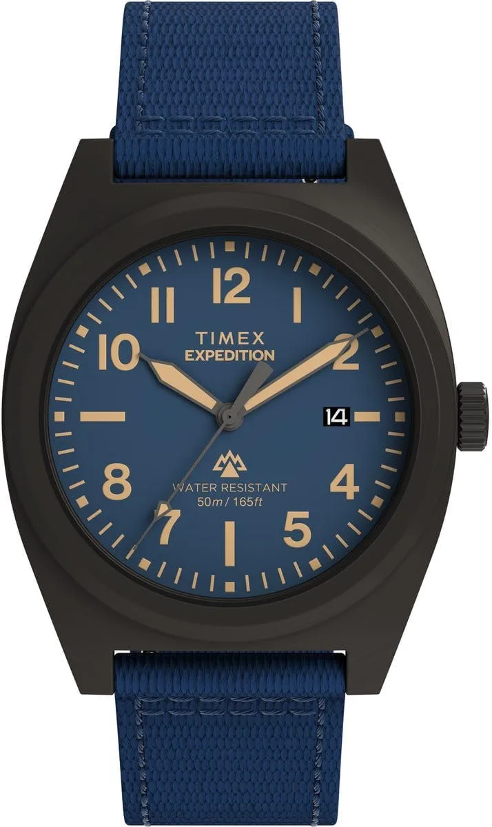 Timex ▫️ Relógio de quartzo Expedition Capstone para homem, 39 mm