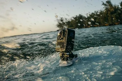 GoPro ▫️ Pacote MAX2 + Acessórios: Inclui uma haste de extensão de 1,2 m (4 pés), 2 baterias Enduro de 1960 mAh e um cartão microSD SanDisk de 64 GB 5