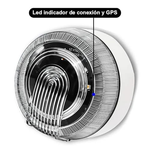 RAYKONG ▫️ Baliza V16 Geolocalização DGT 3.0 | com 1 indicador LED de ligação | GPS | Homologada pela DGT [SIM e dados pagos até 2038] Luz de emergência de segunda geração 2