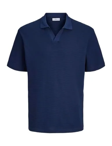 JACK & JONES ▫️ Jprbluharry SS Polo com Gola Dividida Sn 2Pk MP (Conjunto de 2) para Homem 3