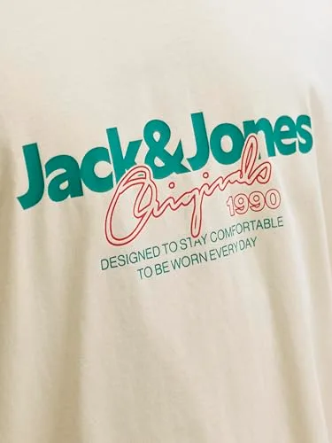 JACK & JONES ▫️ Camiseta Jorcassis SS de gola redonda Fst, pacote de 3 peças, MP Camiseta Jorcassis SS de gola redonda Fst, pacote de 3 peças, MP para homem (pacote de 3) 5