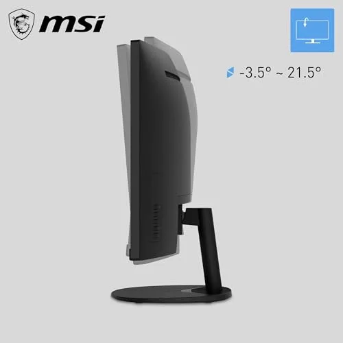 MSI ▫️ Pro MP341CQ E12 - Ecrã Curvo Profissional (34", UWQHD) 6