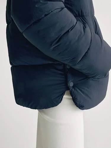 Marks & Spencer ▫️ Casaco acolchoado de espessura média com capuz para meninos e meninas, unissexo, corte normal 5
