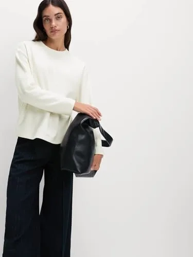 Marks & Spencer ▫️ Camisola confortável com elevado teor de algodão para mulher, corte normal 4
