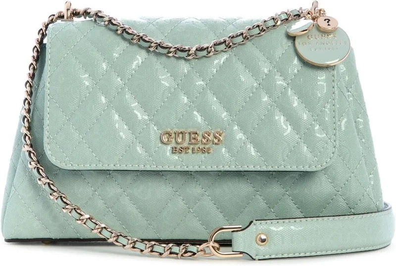 GUESS ▫️ Isemay Convertible Crossbody Flap - Mala a tiracolo convertível para mulher