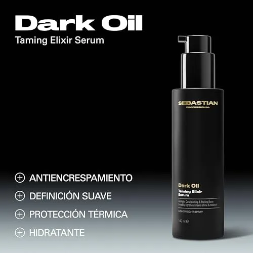 Professional Sebastian ▫️ Sebastian Professional DARK OIL Sérum Protetor Térmico (140 ml) 2