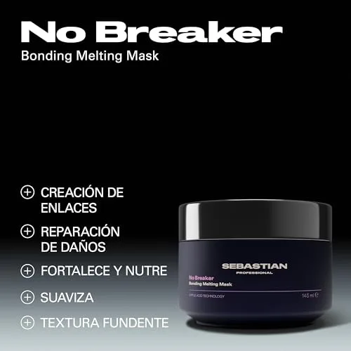 Professional Sebastian ▫️ Sebastian Professional NO BREAKER Máscara Reparadora de Danos (150 ml) 3