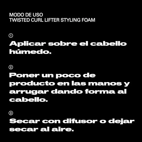 Professional Sebastian ▫️ Sebastian Professional TWISTED CURL LIFTER Espuma de modelagem (200 ml) 4