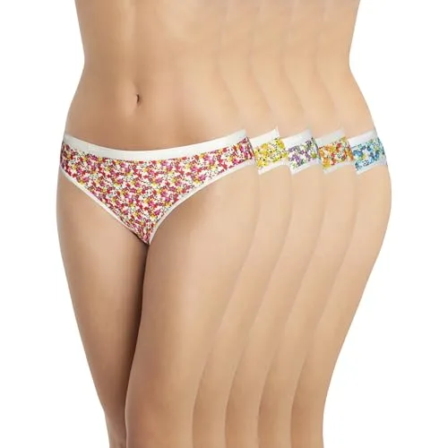 Dim ▫️ Conjunto de 5 cuecas de algodão que se adaptam aos movimentos da mulher 2