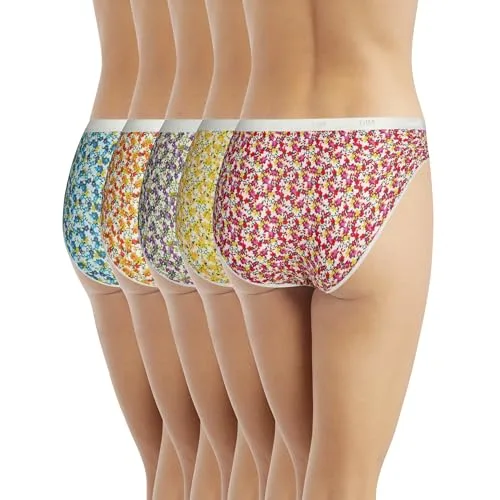 Dim ▫️ Conjunto de 5 cuecas de algodão que se adaptam aos movimentos da mulher 3