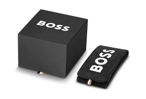 BOSS ▫️ Relógio analógico multifunções de quartzo para homem, coleção TOURMASTER - Disponível na versão com bracelete em aço inoxidável ou em pele 7