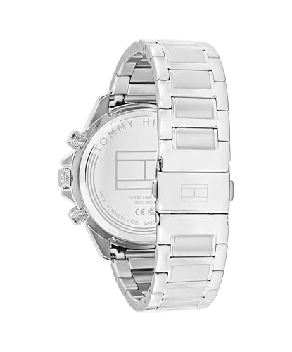 Tommy Hilfiger ▫️ Relógio cronógrafo para homem, coleção Clark, com bracelete em aço inoxidável prateado - 1792238 3