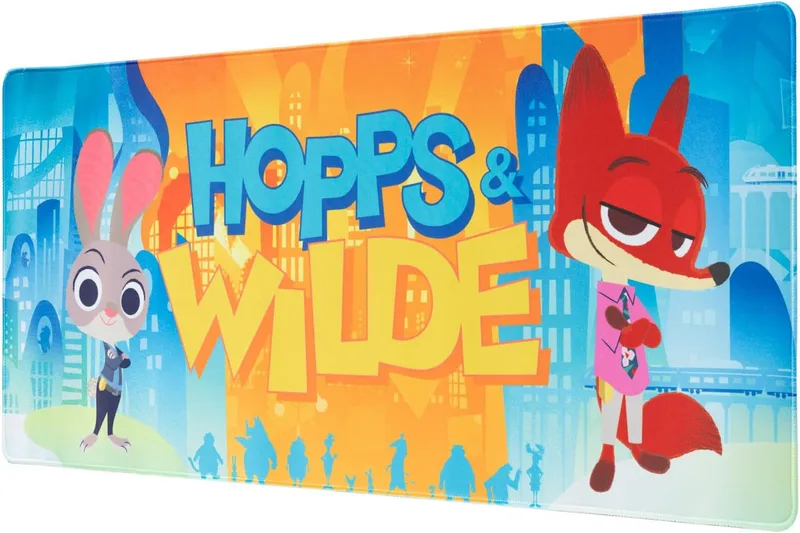 Grupo Erik ▫️ Zootropolis XXL Tapete de secretária - Protetor de secretária