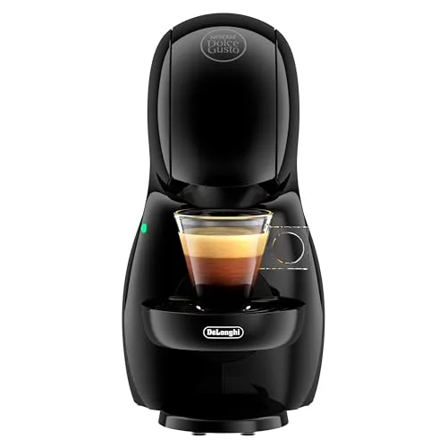 Nescafé Dolce Gusto ▫️ De'Longhi Piccolo XS EDG210.AB, Máquina de café de cápsulas com design compacto, desligamento automático, bebidas quentes e frias, 15 bar de pressão, preta 2