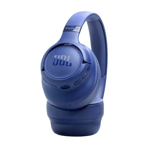 JBL ▫️ Tune 780NC, Auscultadores circumaurais sem fios com Bluetooth, Azul 5