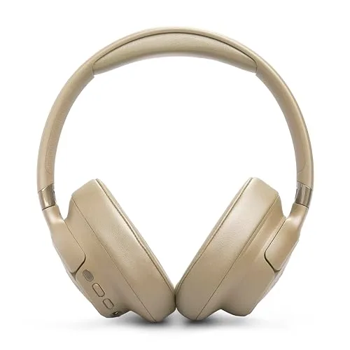 JBL ▫️ Tune 780NC, Auscultadores circumaurais sem fios com Bluetooth, bege 2
