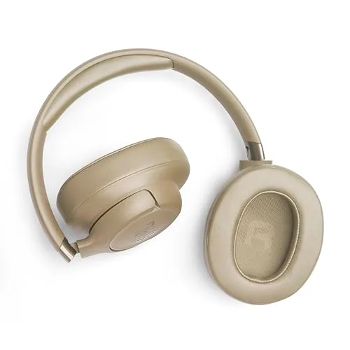 JBL ▫️ Tune 780NC, Auscultadores circumaurais sem fios com Bluetooth, bege 6