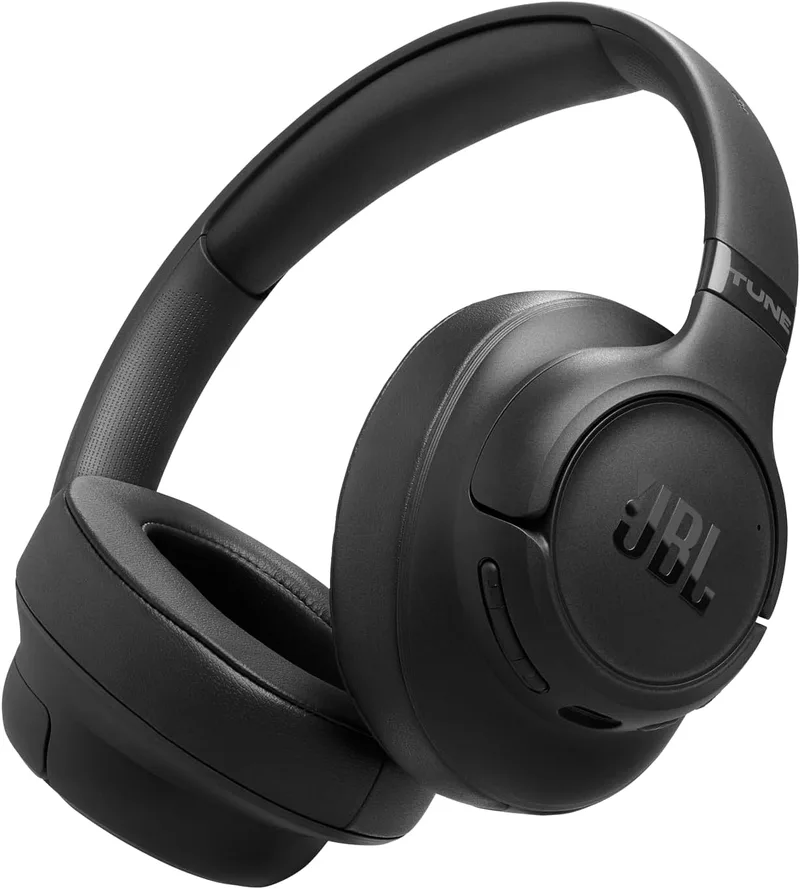 JBL ▫️ Tune 780NC, Auscultadores circumaurais sem fios com Bluetooth, Preto