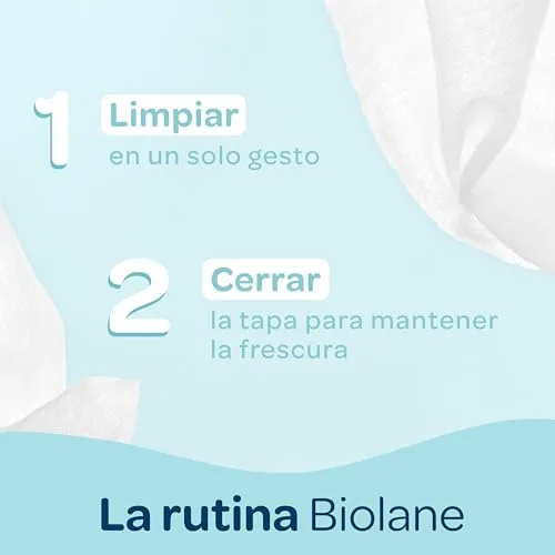Biolane ▫️ ​- Toalhitas Pure Water para bebé, 384 toalhitas (8 embalagens de 48 unidades), 99 % de água purificada, apenas 4 ingredientes, sem perfume, pele sensível, recém-nascidos, fibras 100 % vegetais, sem plástico 4