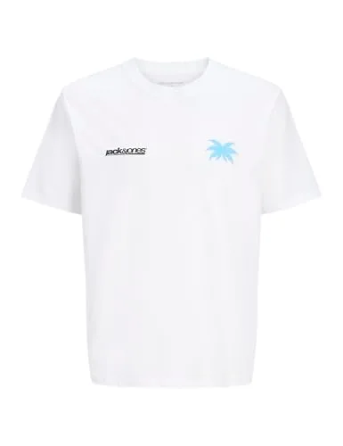 JACK & JONES ▫️ Jcoclub Back Imagery T-shirt SS 2Pk MP Jnr (Conjunto de 2) para Homem 2