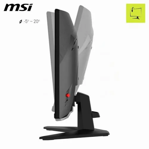 MSI ▫️ mag 242CA Monitor Gaming de 24" FHD 1500R, 1920 x 1080 VA, 180 Hz, 1 ms, compatível com HDR, proteção ocular, HDMI 2.0b, DP 1.2a, sem moldura, inclinação ajustável, montagem VESA, preto 4