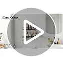 Deyhoc ▫️ Organizador de casa de banho em aço inoxidável com 3 peças, sem parafusos - Preto 7