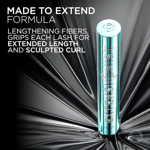L'Oreal Paris ▫️ L'Oréal Paris Rímel Telescopic Waterproof Extensionist, Preto 5