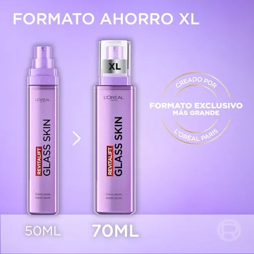L'Oreal Paris ▫️ L'Oréal Paris Revitalift Filler Glass Skin Creme Hidratante Facial XL, 70 ml 3