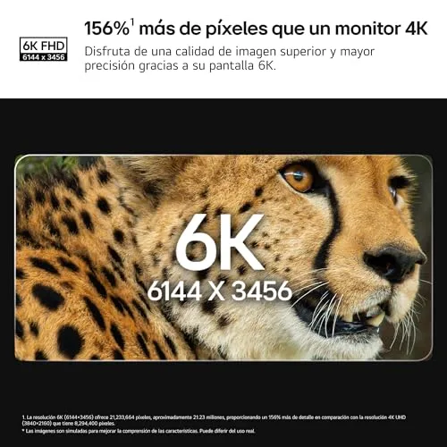 LG ▫️ Monitor Ultrafine 32U990A-S - 32'', 6K (6144 x 3456), Prateado 3