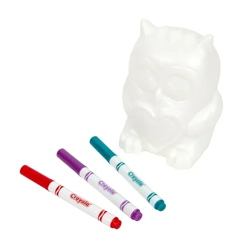 CRAYOLA ▫️ Light Ups Coruja Luminosa para Decorar, 4+ 3