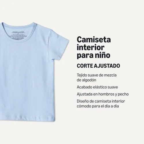 Amazon Essentials ▫️ Crianças Colete de malha de algodão com gola redonda 2