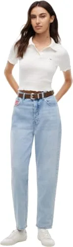 Tommy Jeans ▫️ Mom Jean Uh TPR RWB CBF Cj6013 Dw0dw23467 - Justa para mulher 4