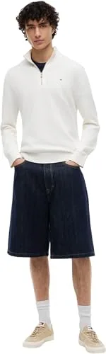 Tommy Jeans ▫️ Casaco com fecho de correr para homem, modelo Light, com gola alta 4