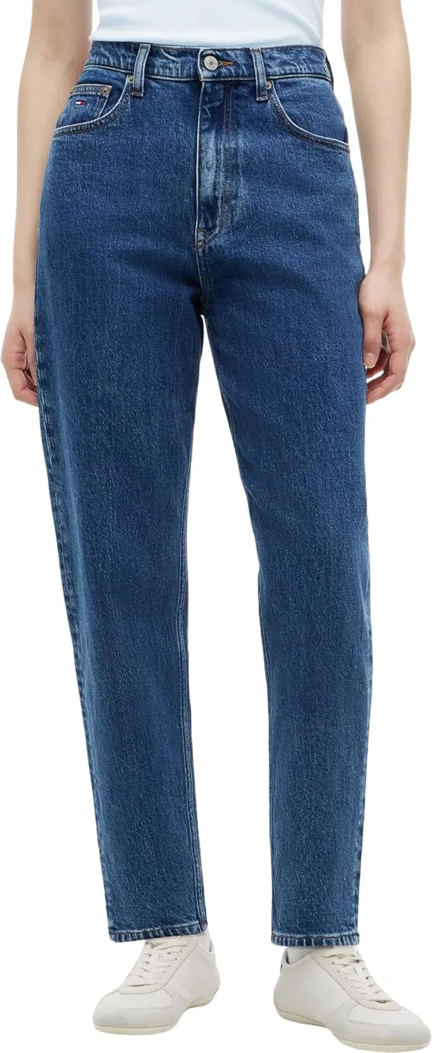 Tommy Jeans ▫️ 90s Mom High Tapereddw0dw23464 - Justas para mulher