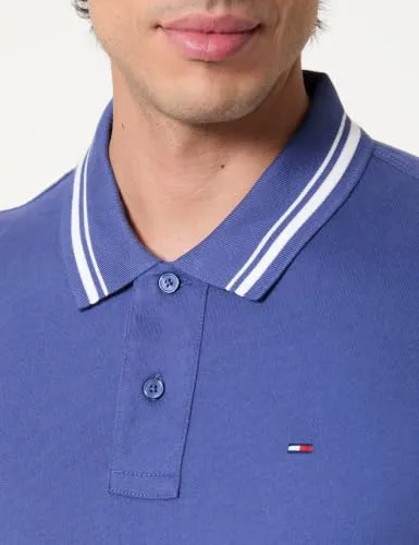 Tommy Jeans ▫️ TJM Reg Tipped Polo Ext Dm0dm22700 Polo de manga curta para homem 2