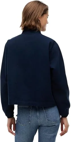 Tommy Jeans ▫️ Casaco de meia-estação para mulher Zip Cotton com fecho de correr 2
