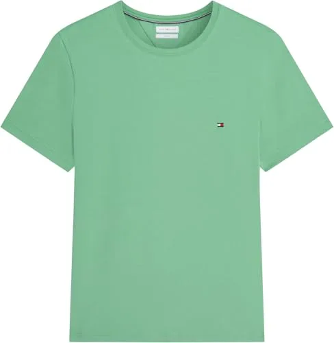 Tommy Hilfiger ▫️ Camiseta de manga curta para homem, elástica, corte justo, com gola redonda 5