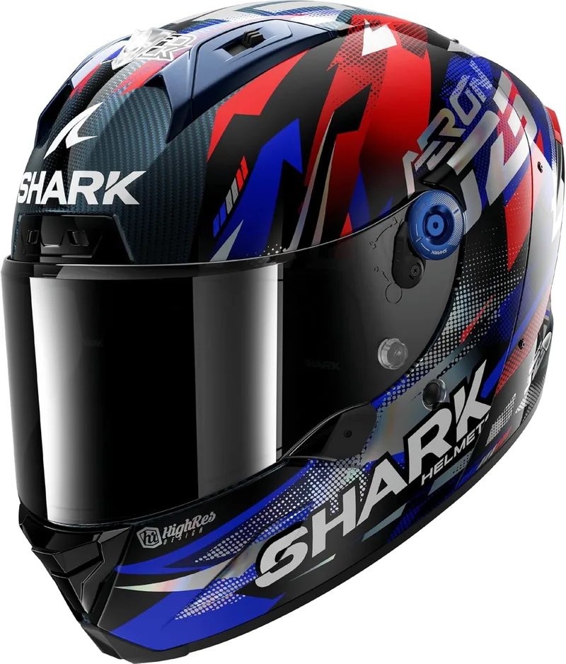 Shark ▫️ Capacete Integral de Moto AERON ZARCO GP de França DBU, XL