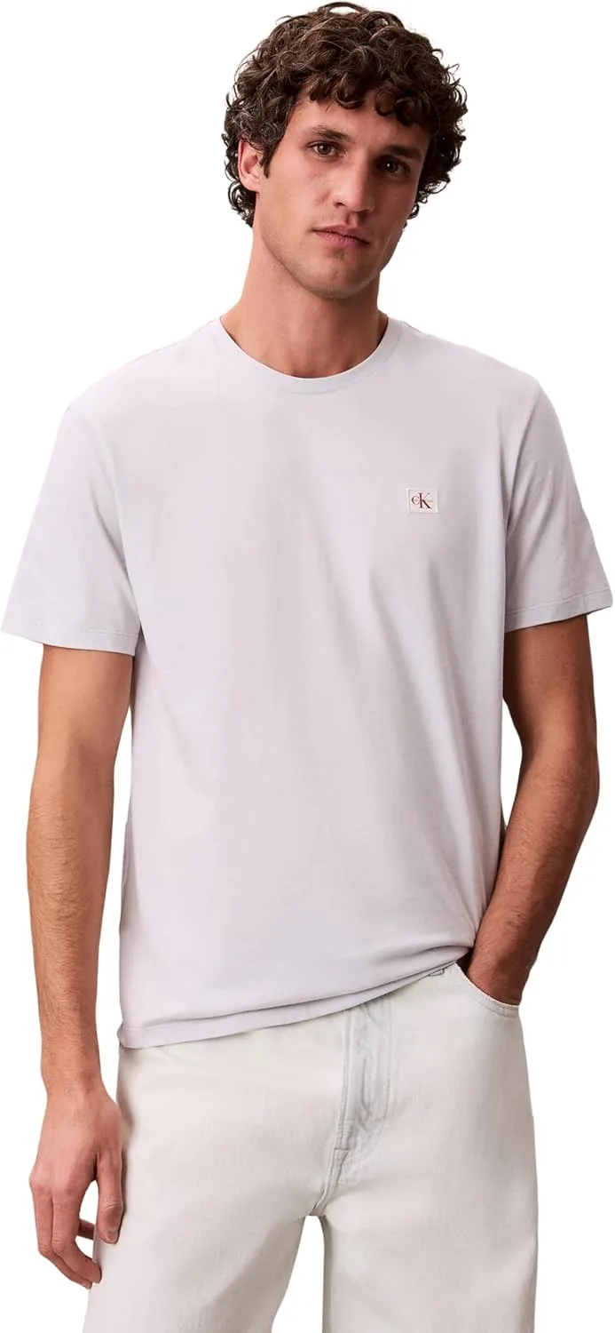 Calvin Klein ▫️ Camisola SS Badge, 2 unidades, Lv04rd248g, Camisolas para homem