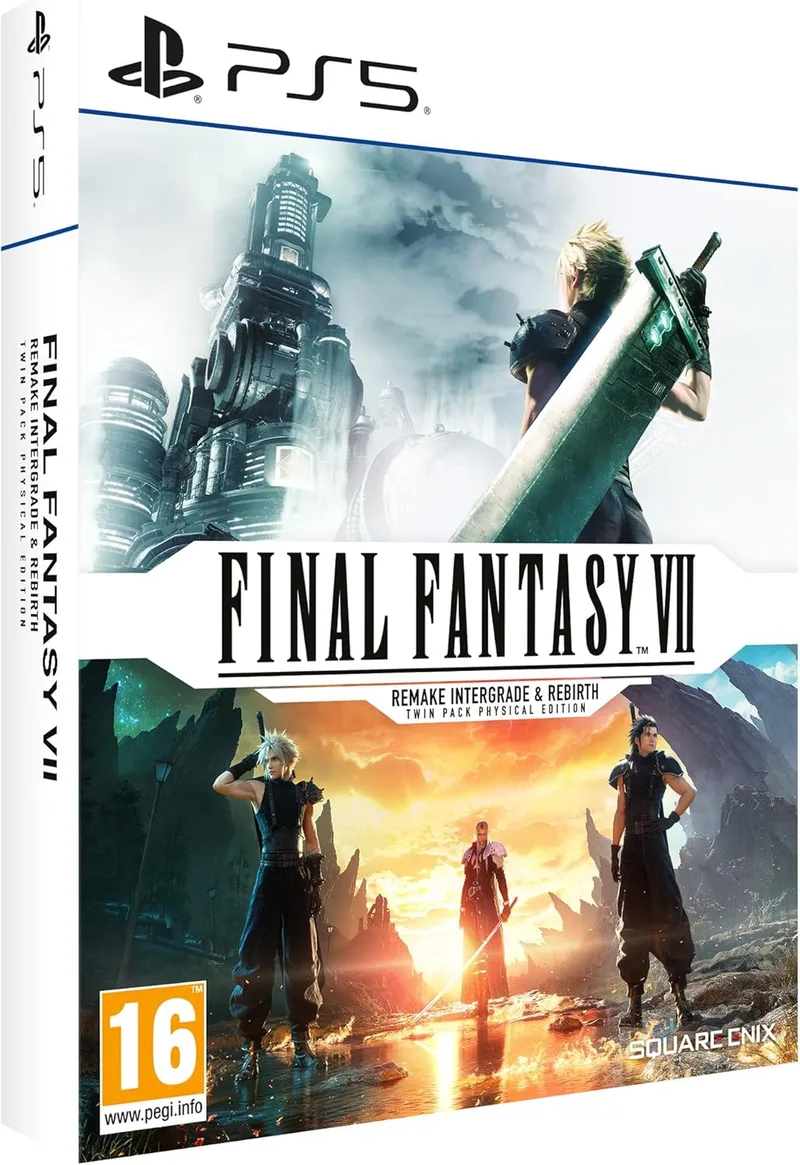 Square Enix ▫️ Final Fantasy VII Remake Intergrade & Rebirth Twin Pack Edição Física