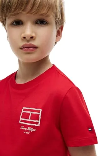 Tommy Hilfiger ▫️ Camisola de manga curta para crianças 3