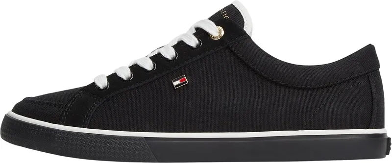Tommy Hilfiger ▫️ TH Low Vulc Fw0fw09390 Parte superior baixa - Mulher