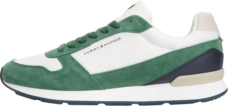 Tommy Hilfiger ▫️ Light Eva Runner Seasonal Mesh Fm0fm05907, Sapatilhas de cano baixo para homem