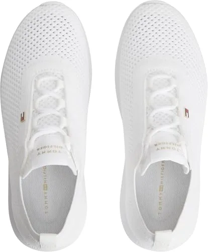 Tommy Hilfiger ▫️ TH Knit Runner Fw0fw09408, Ténis de cano baixo para mulher 4